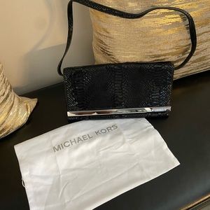 Michael Kors Large Leather Clutch
